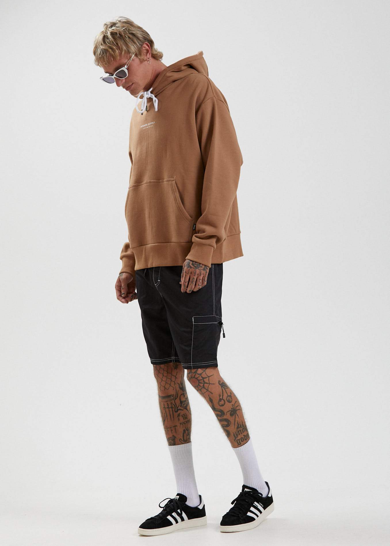 Afends Supply - Recycled Hoodie - Camel Camel