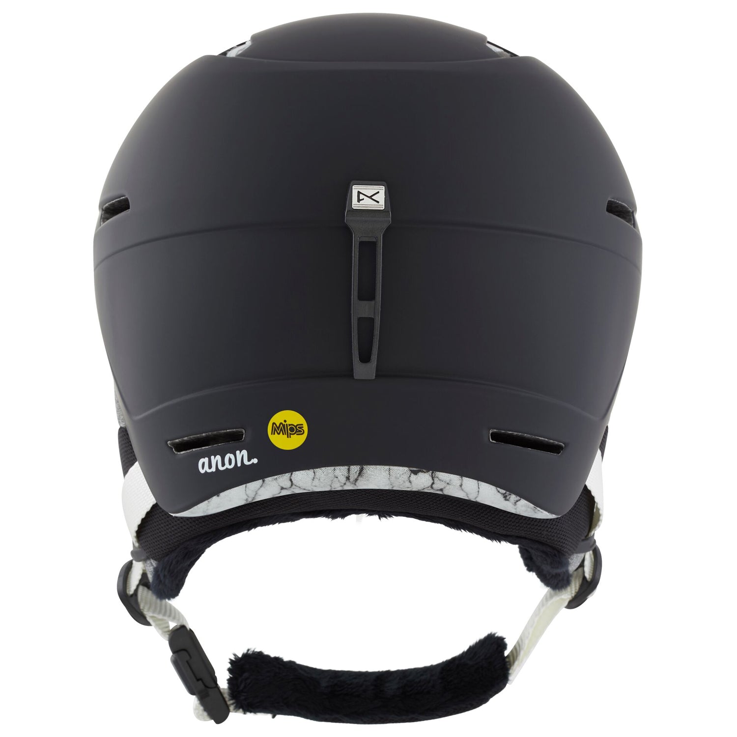 Anon Auburn MIPS Asian Fit Helmet 2021 Black Marble