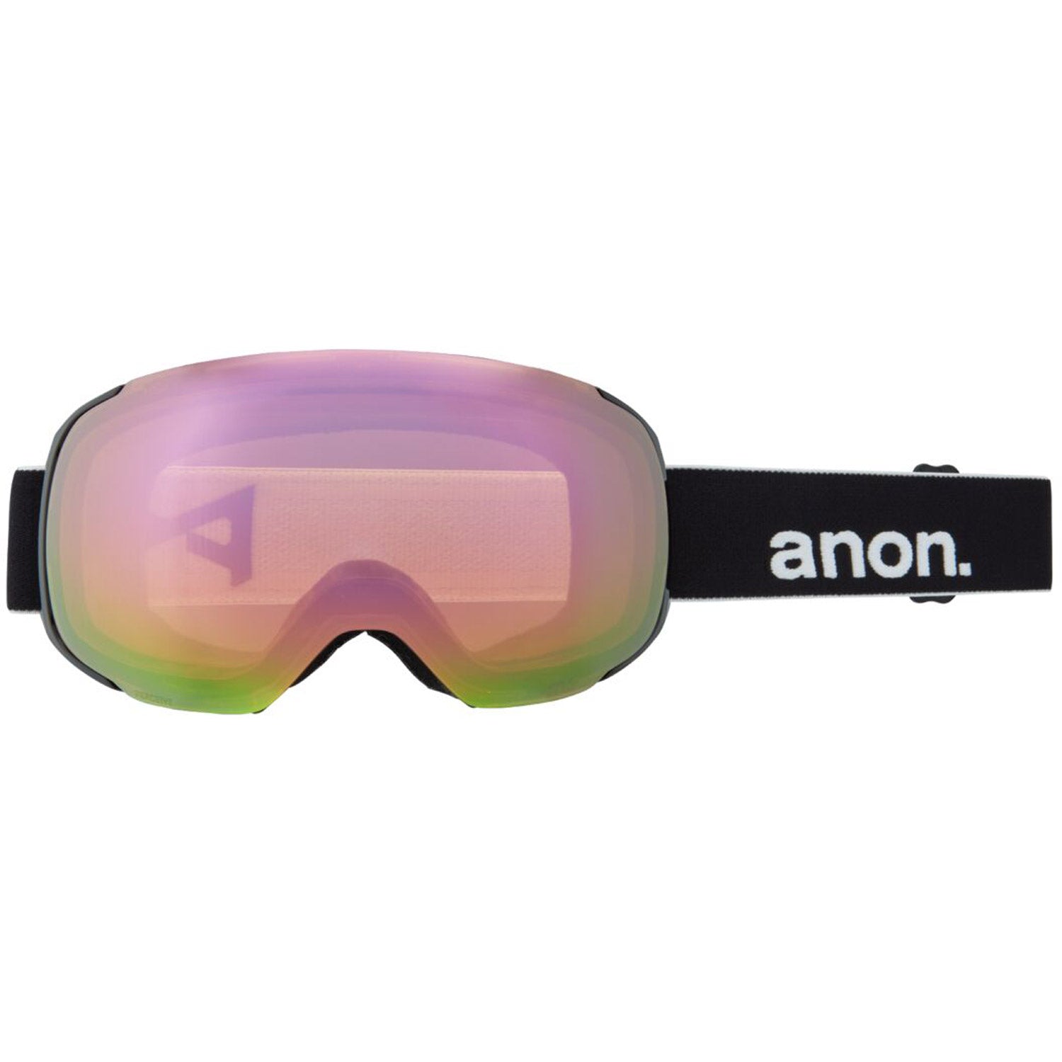 Anon M2 Asian Fit Goggle 2021 Black - Perceive Variable Blue Lens w/ Perceive Cloudy Pink Lens