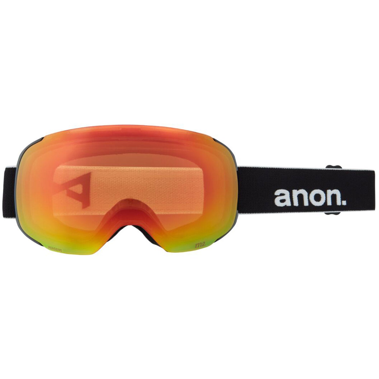 Anon M2 MFI Goggle 2021 Black - Perceive Sunny Red Lens w/ Perceive Cloudy Burst Lens