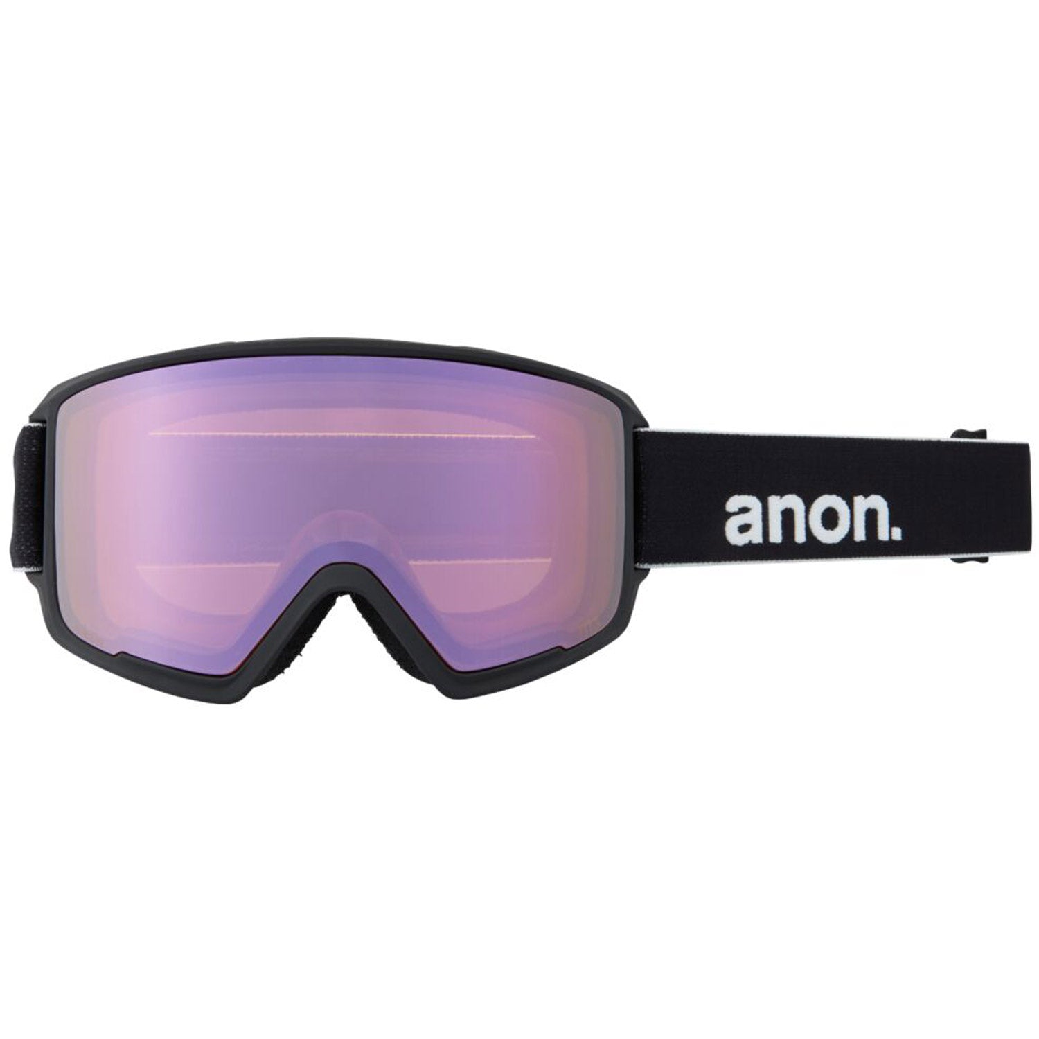 Anon M3 MFI Goggle 2021 Black - Perceive Variable Green Lens w/ Perceive Cloudy Pink Lens