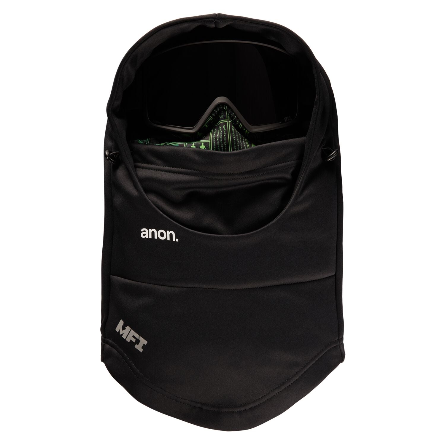 Anon Mens MFI Hooded Balaclava Face Mask Black