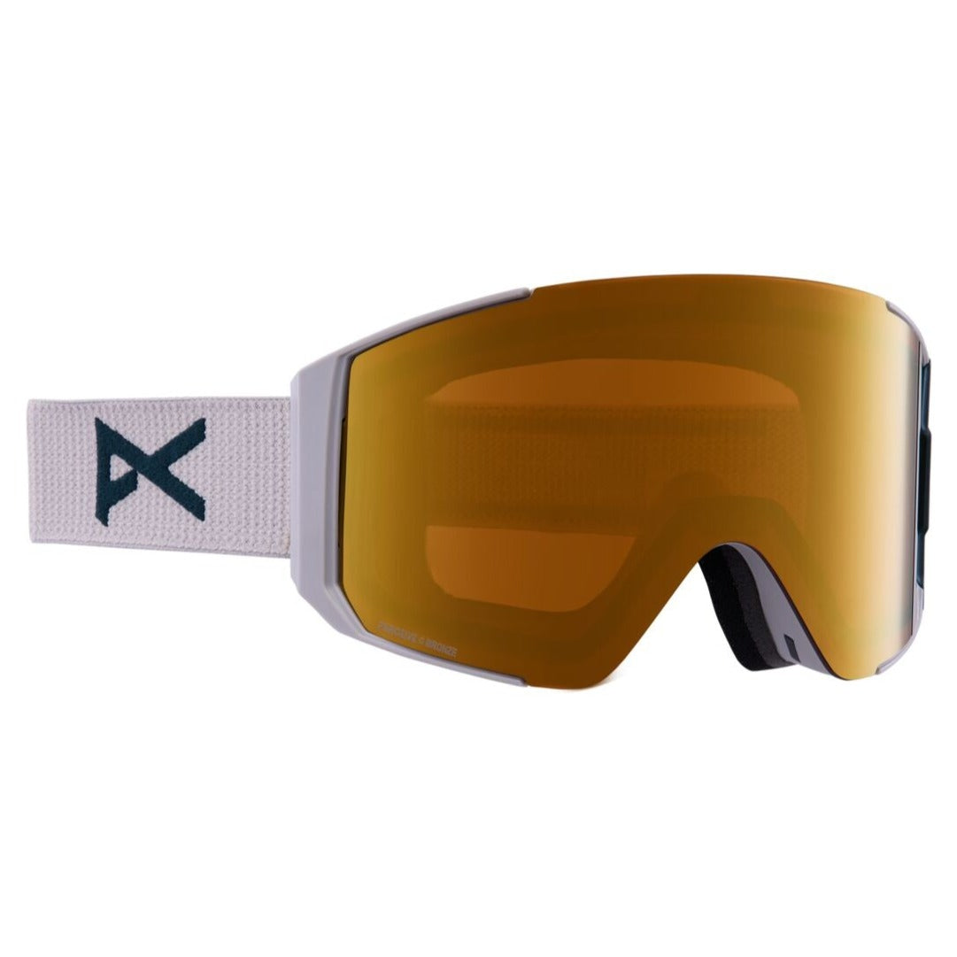Anon Sync Goggle 2023 Warm Grey - Perceive Sunny Bronze w/ Perceive Cloudy Burst Lens