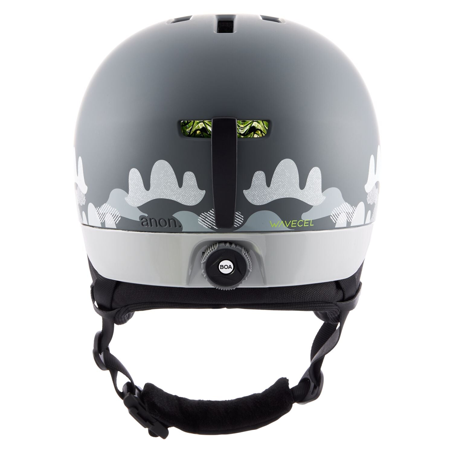 Anon Windham Wavecel Kids Helmet 2023 Mountain Stone