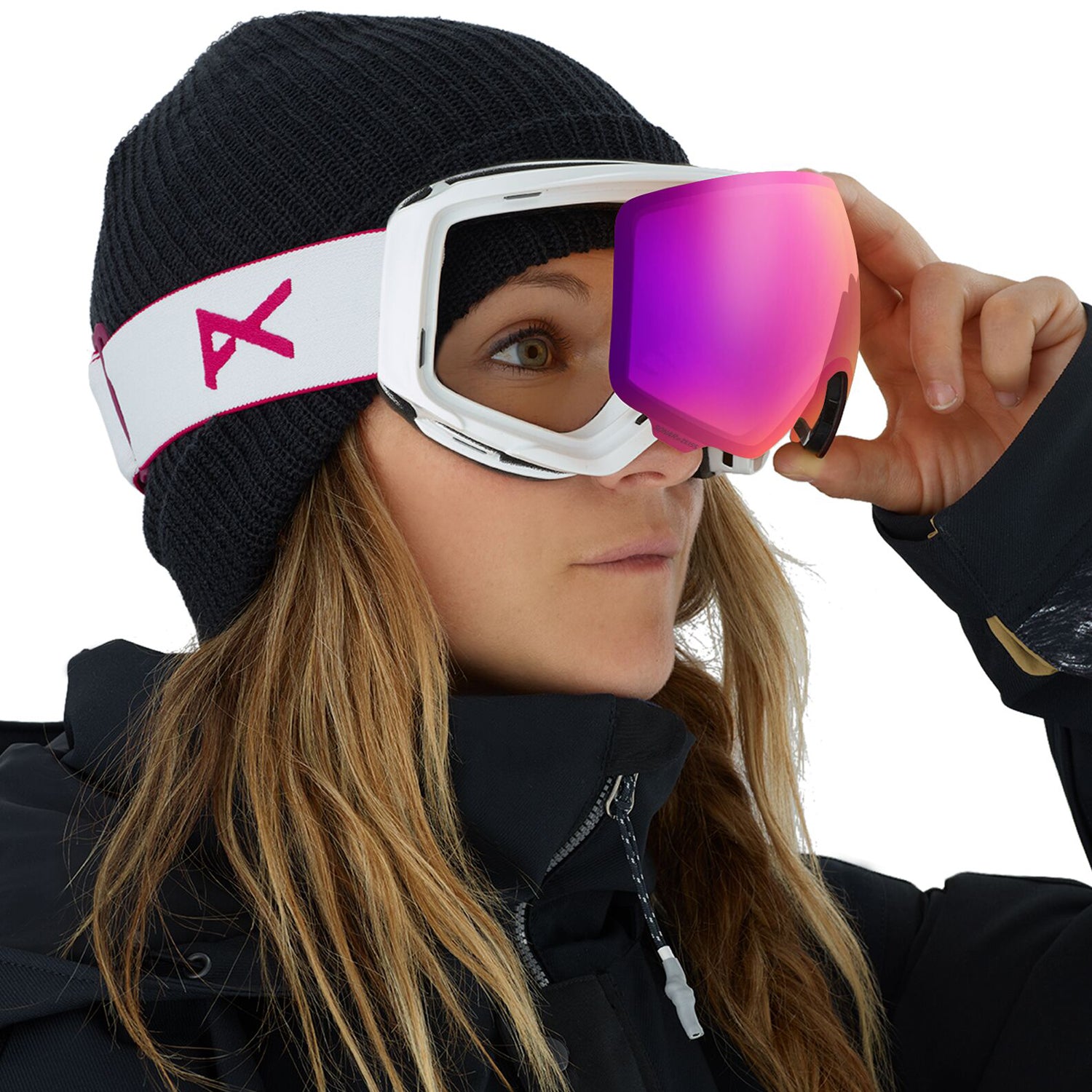 Anon WM1 Goggle 2020 Pearl White Sonar Pink