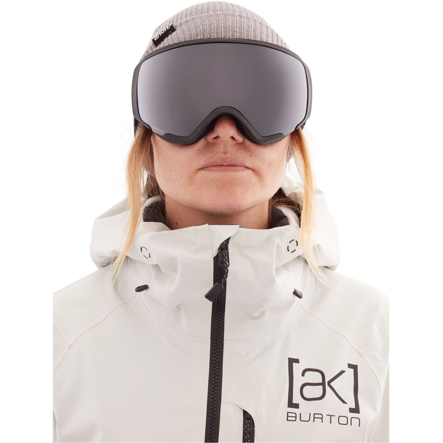 Anon WM1 Goggle 2021 Smoke - Perceive Sunny Onyx Lens w/ Perceive Variable Violet Lens