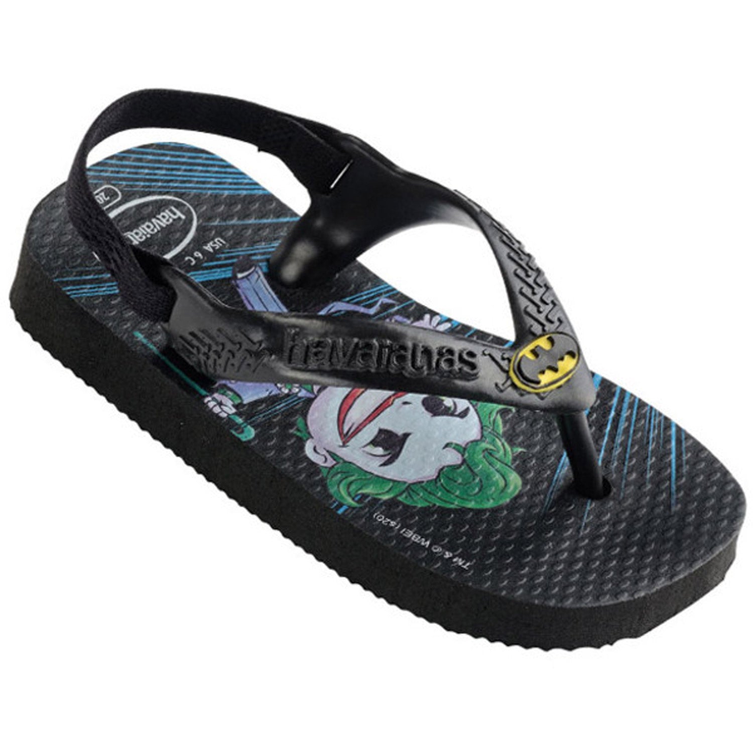 Baby Heroes Thongs Black Black