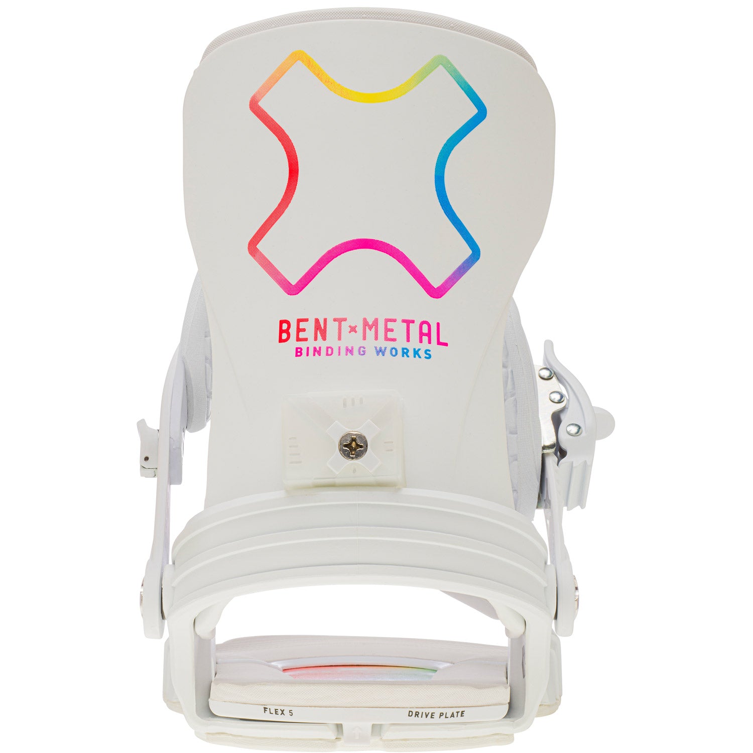 Bent Metal Stylist Snowboard Binding 2021 White
