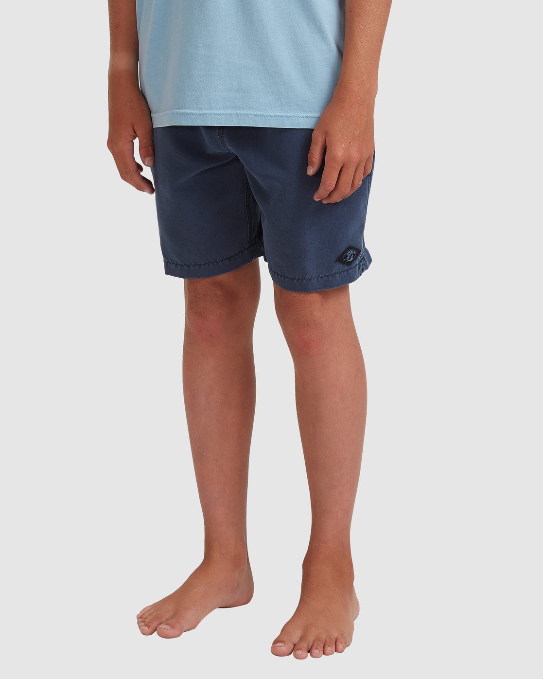 Billabong Boys 8-16 All Day Ovd Layback Boardshorts Denim