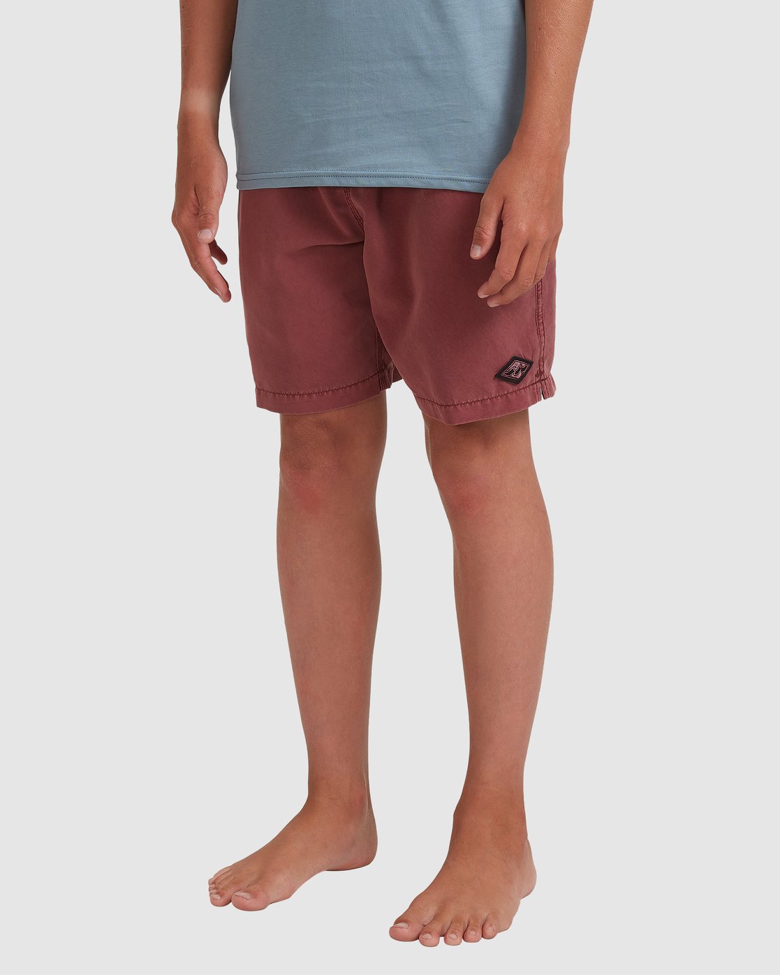 Billabong Boys 8-16 All Day Ovd Layback Boardshorts Rose dust
