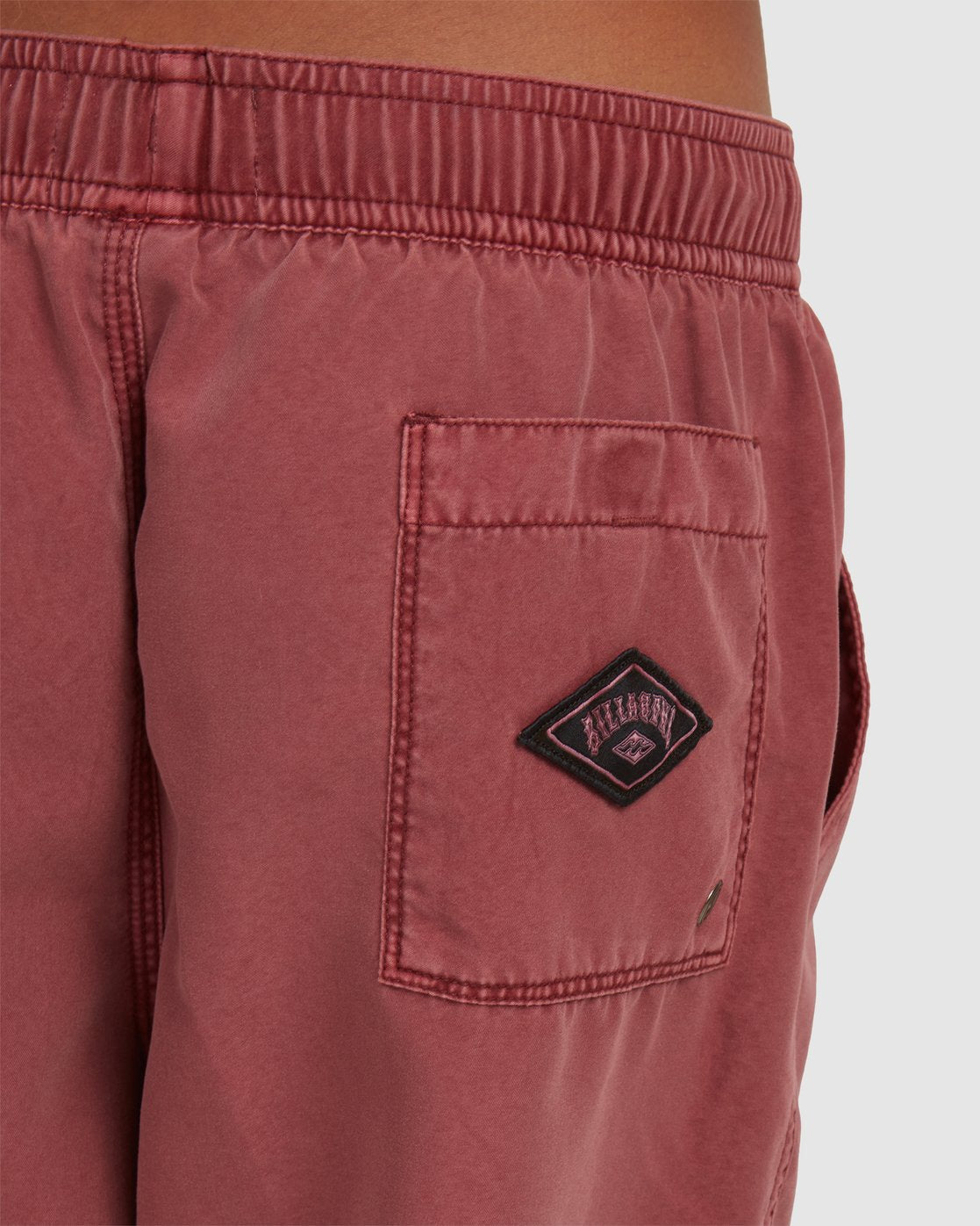 Billabong Boys 8-16 All Day Overdye Layback Boardshorts Rose dust