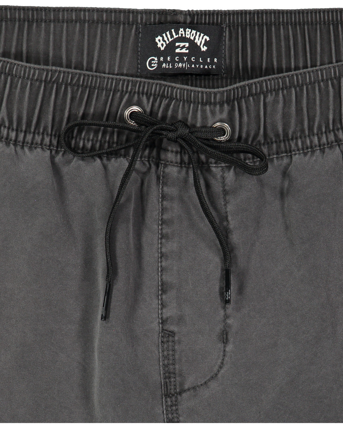 Billabong Boys 8-16 All Day Overdye Layback Boardshorts WASHED BLACK