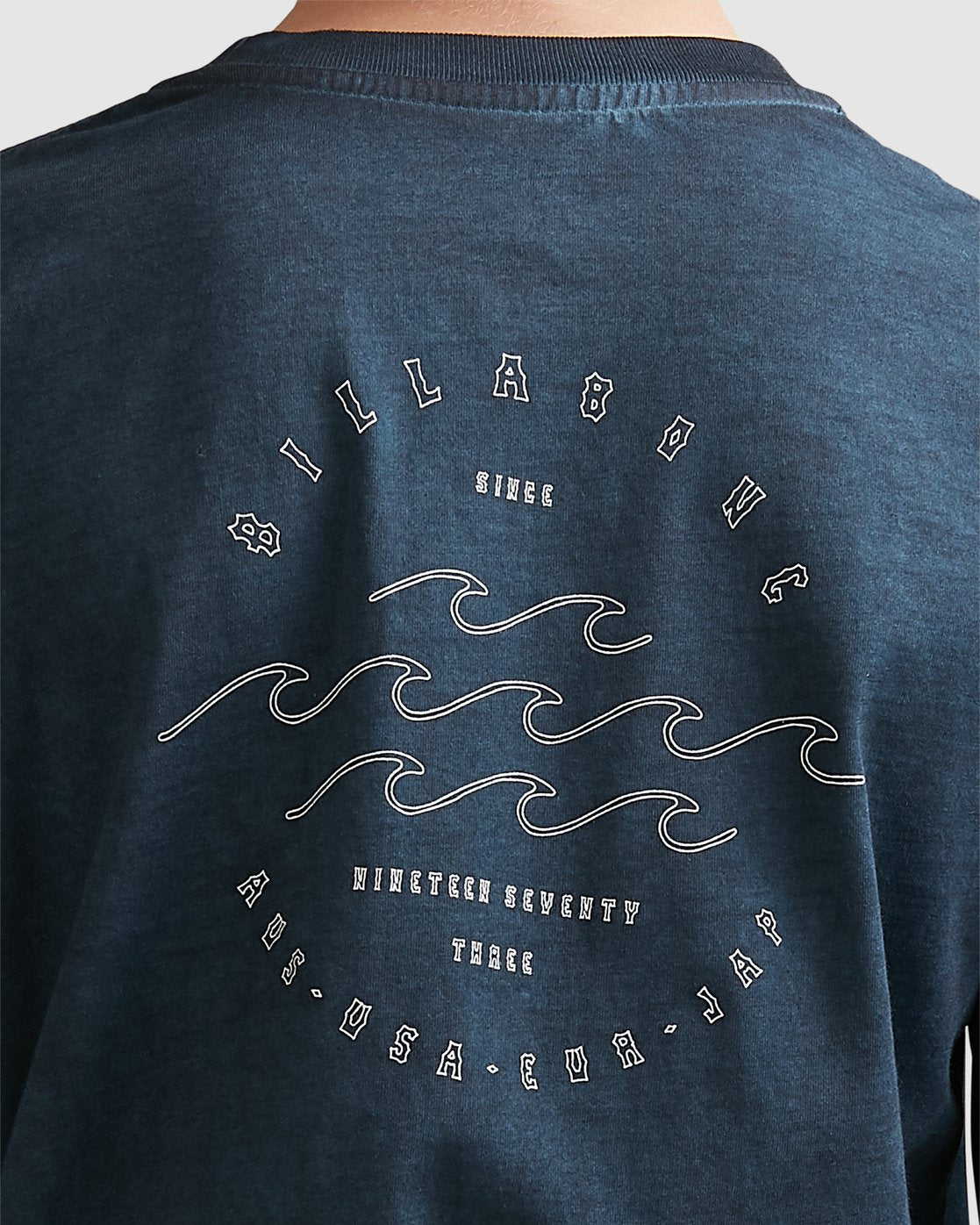 Billabong Boys Big Wave Dave Long Sleeve Tee Navy
