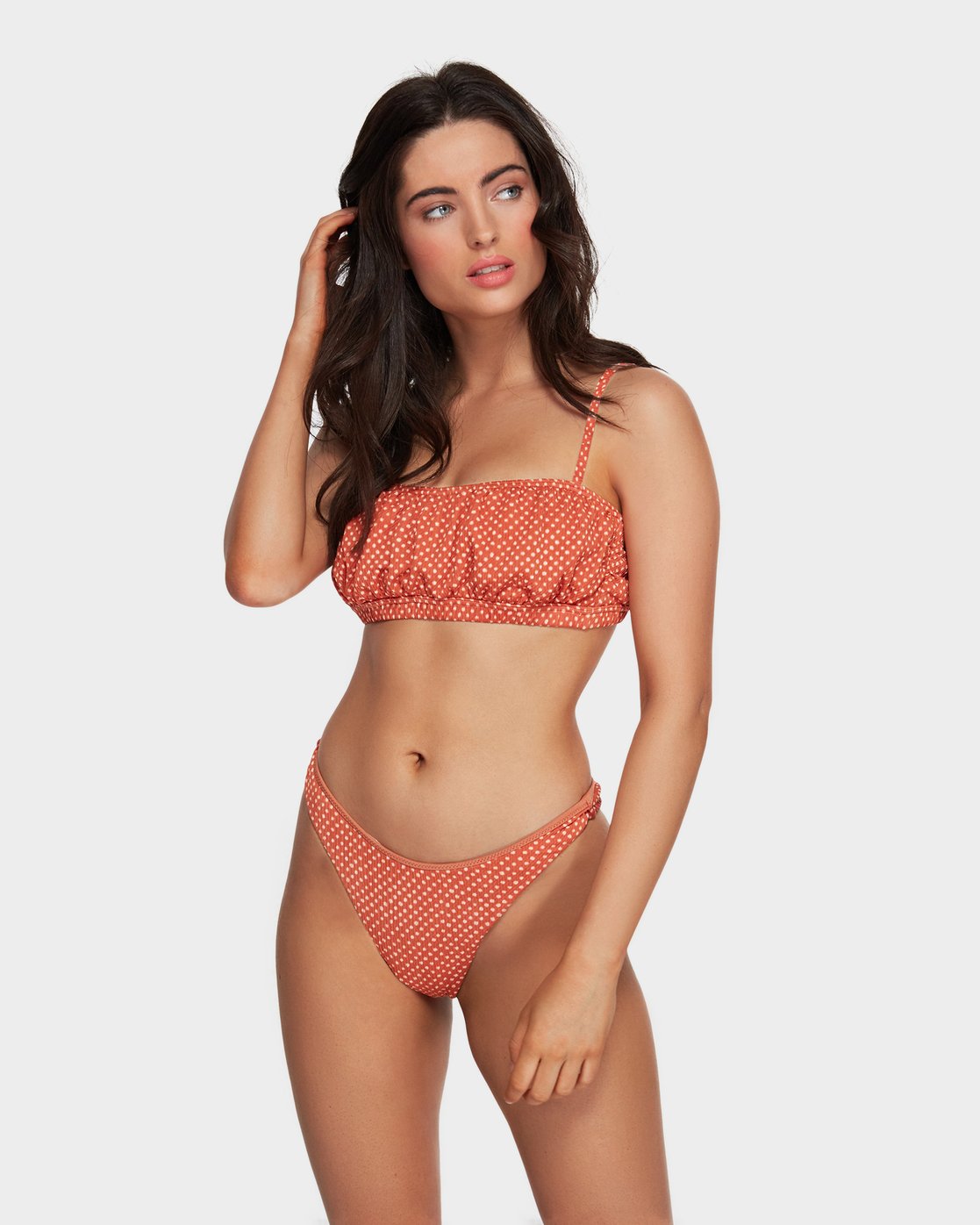 Billabong Candy Bralette Bikini Top Pink sand