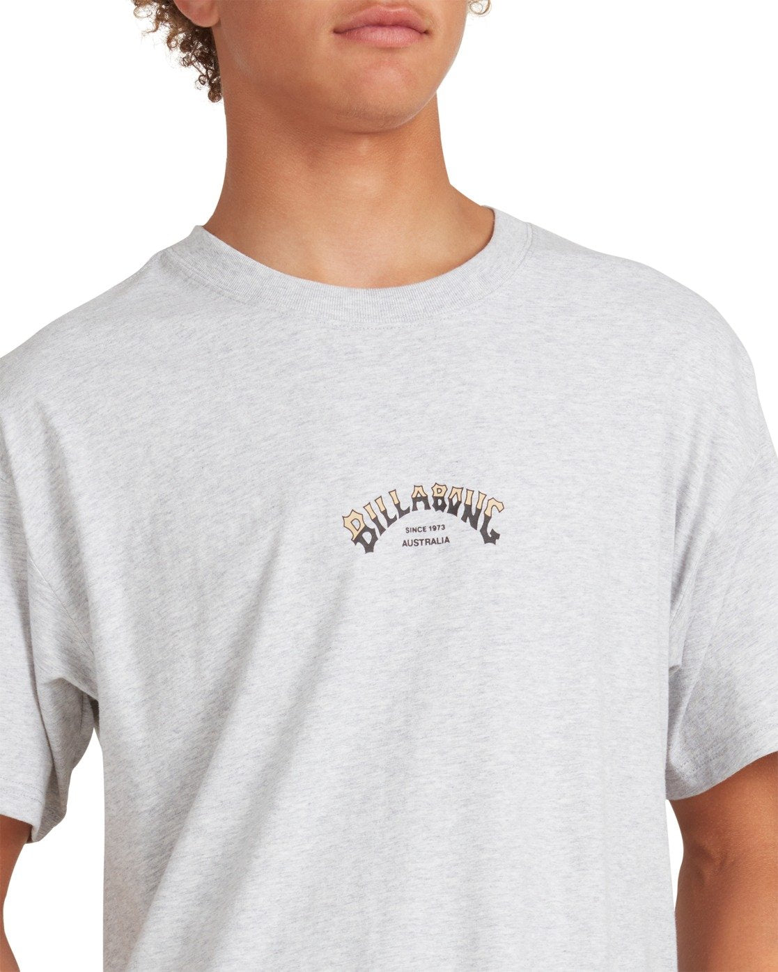 Billabong Core Arch T-Shirt Light grey heather