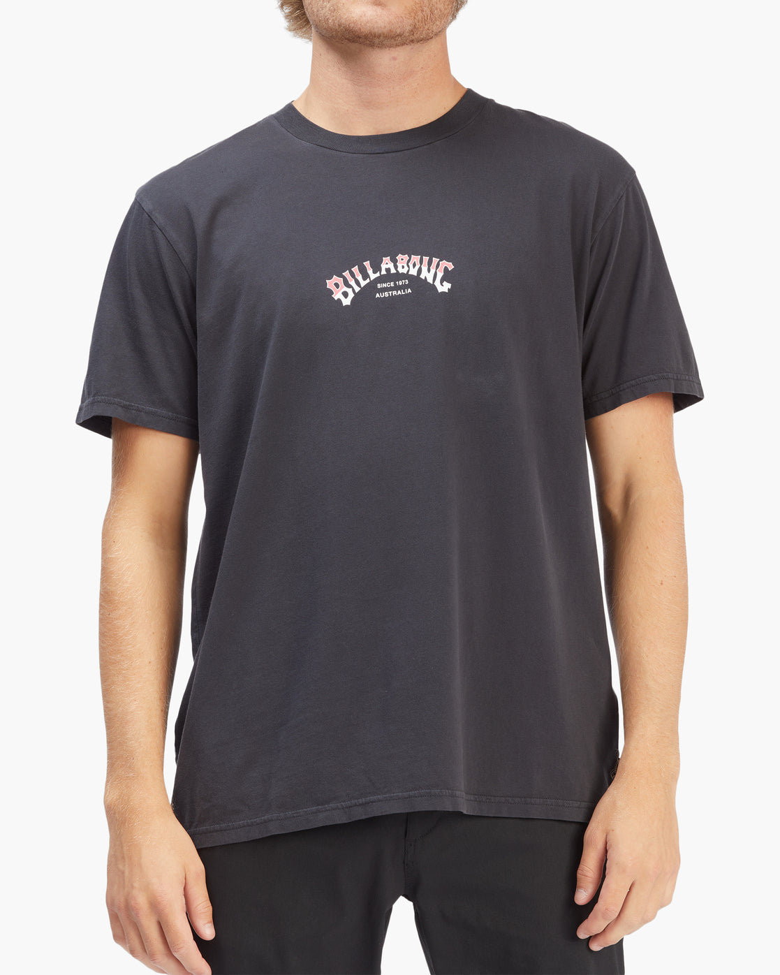 Billabong Core Arch T-Shirt Washed Black