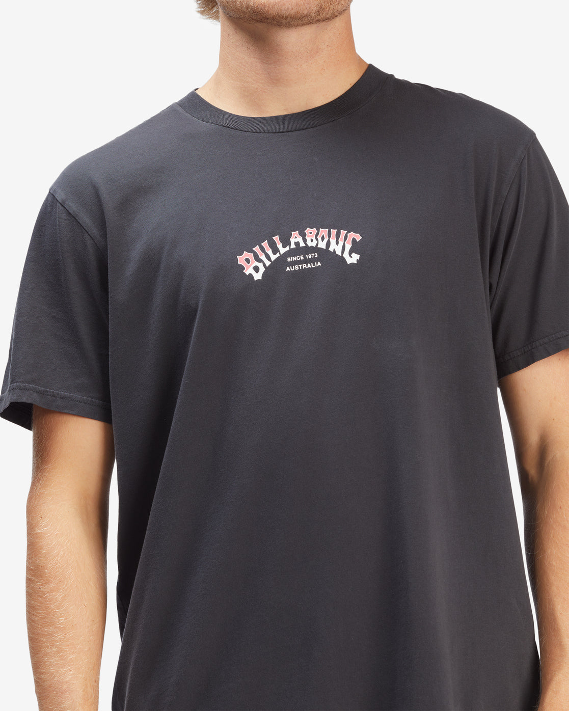 Billabong Core Arch T-Shirt Washed Black