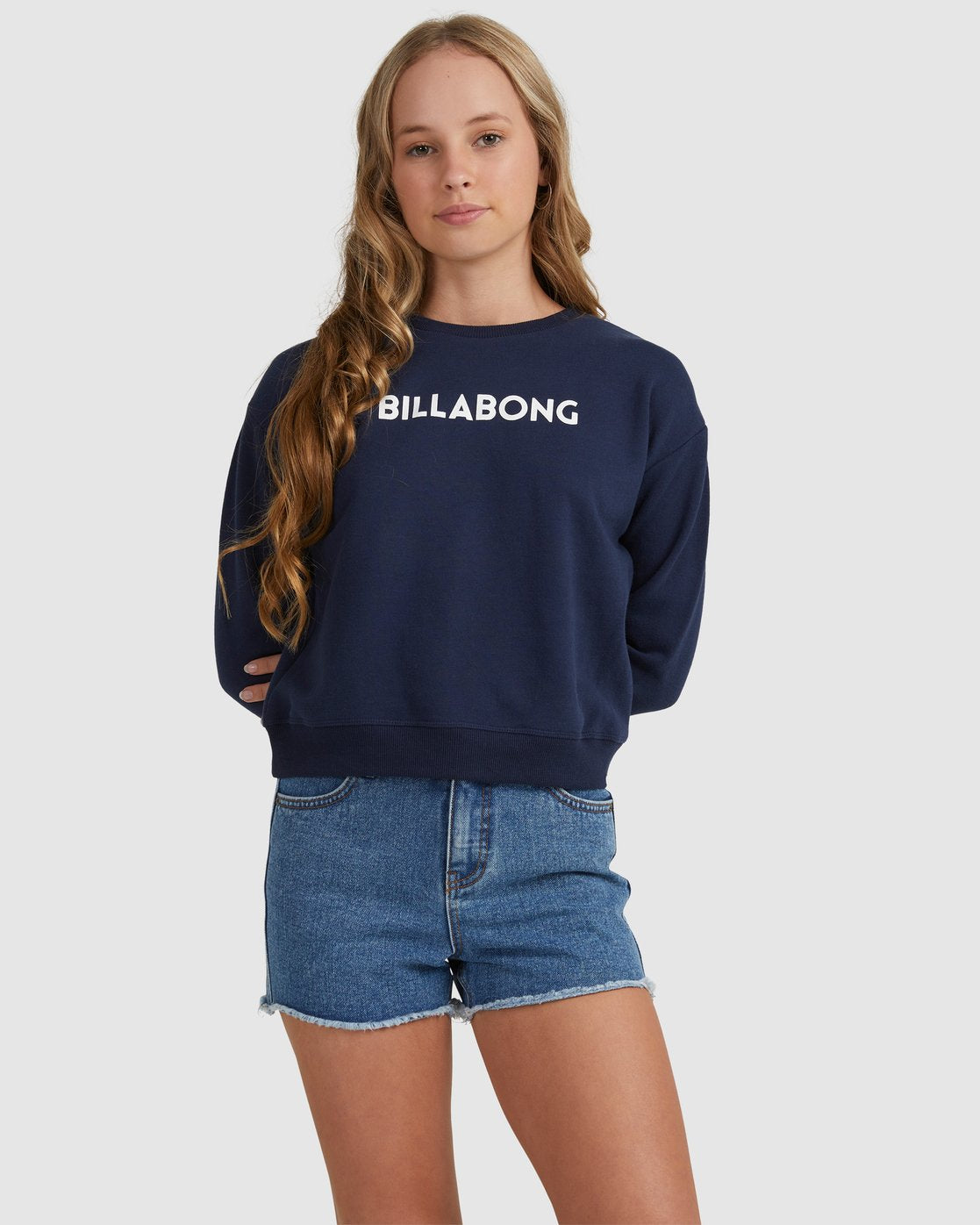 Billabong Girls 6-14 Dancer Crew Black iris