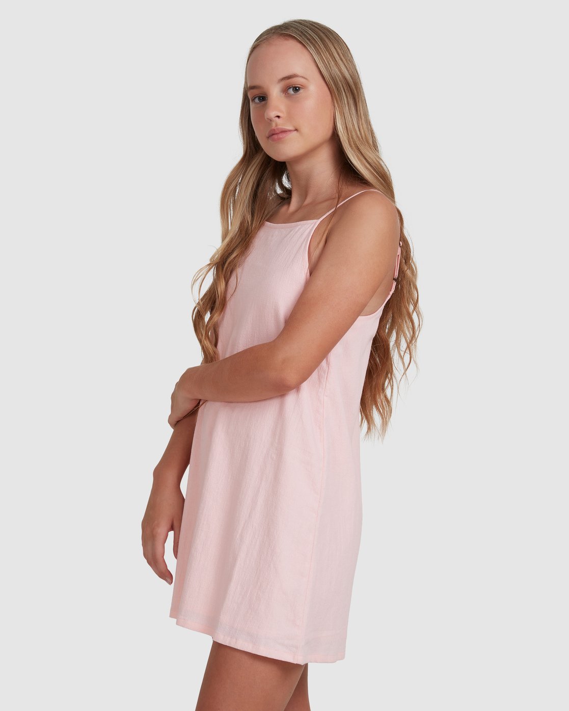 Billabong Girls 6-14 Sunrise Cotton Dress PALE PINK