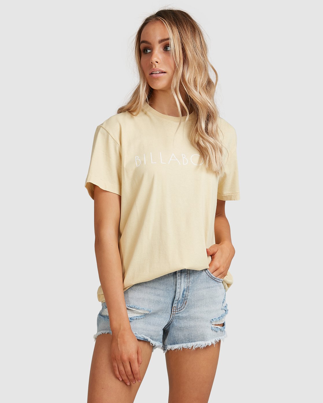 Billabong Hamilton T-Shirt Reed yellow
