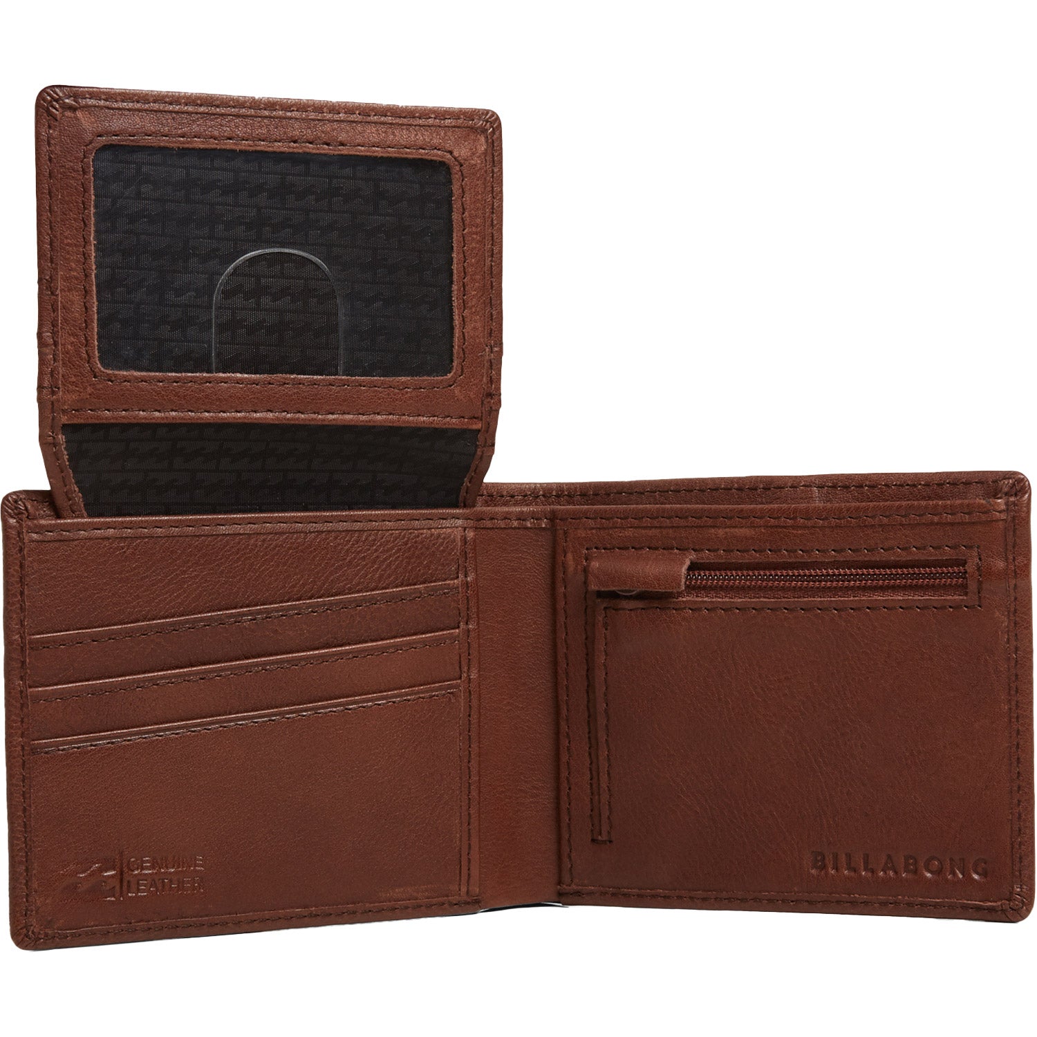 Billabong Helmsman RFID Flip Wallet Java