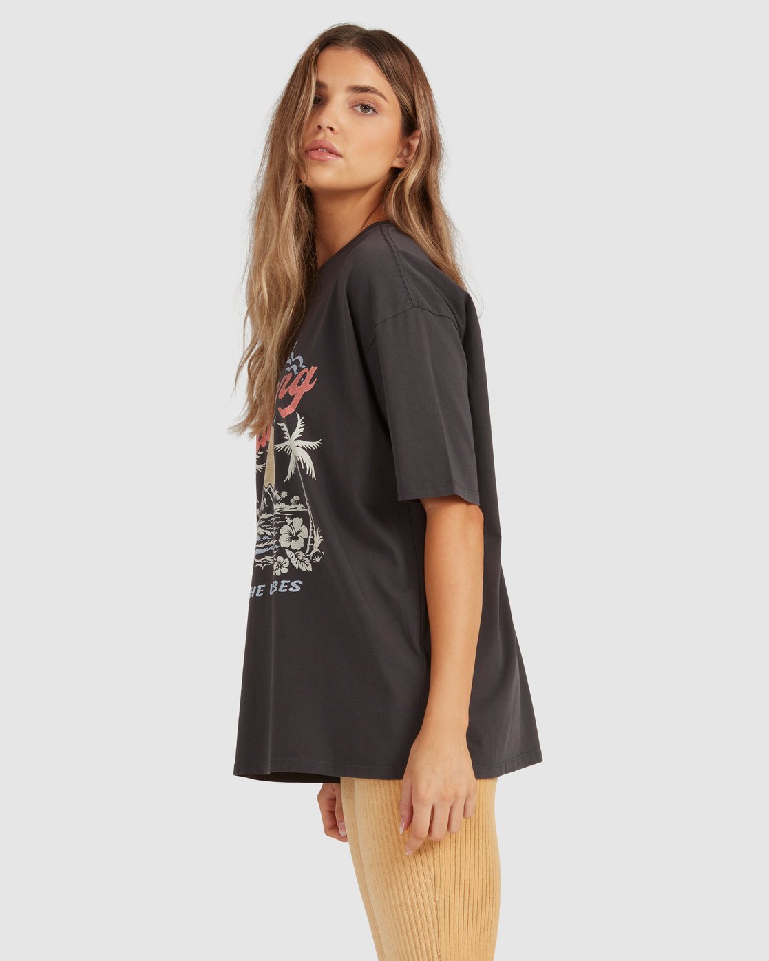 Billabong Just A Day Eco T-Shirt OFF BLACK