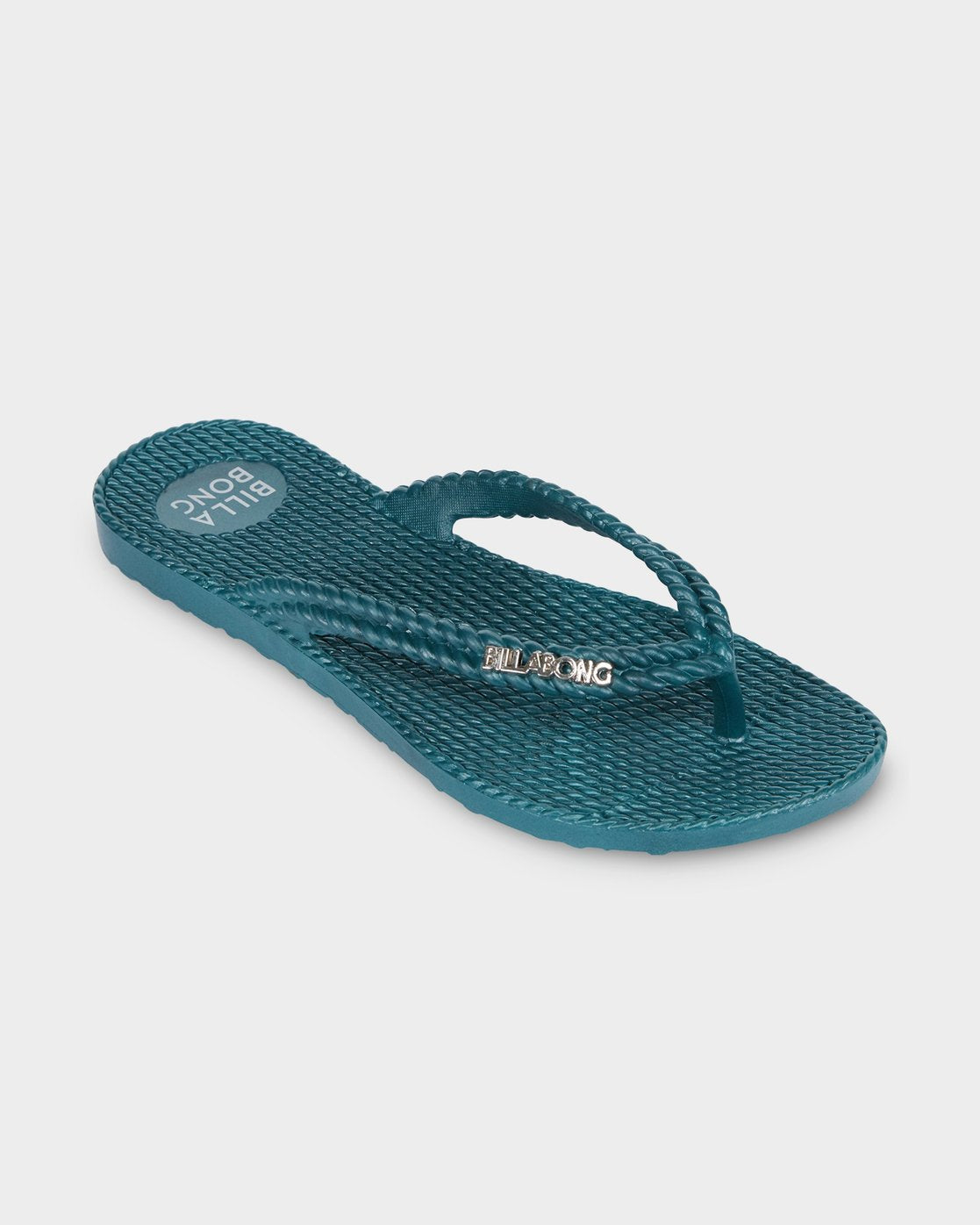 Billabong Kick Back Solid Thongs Teal