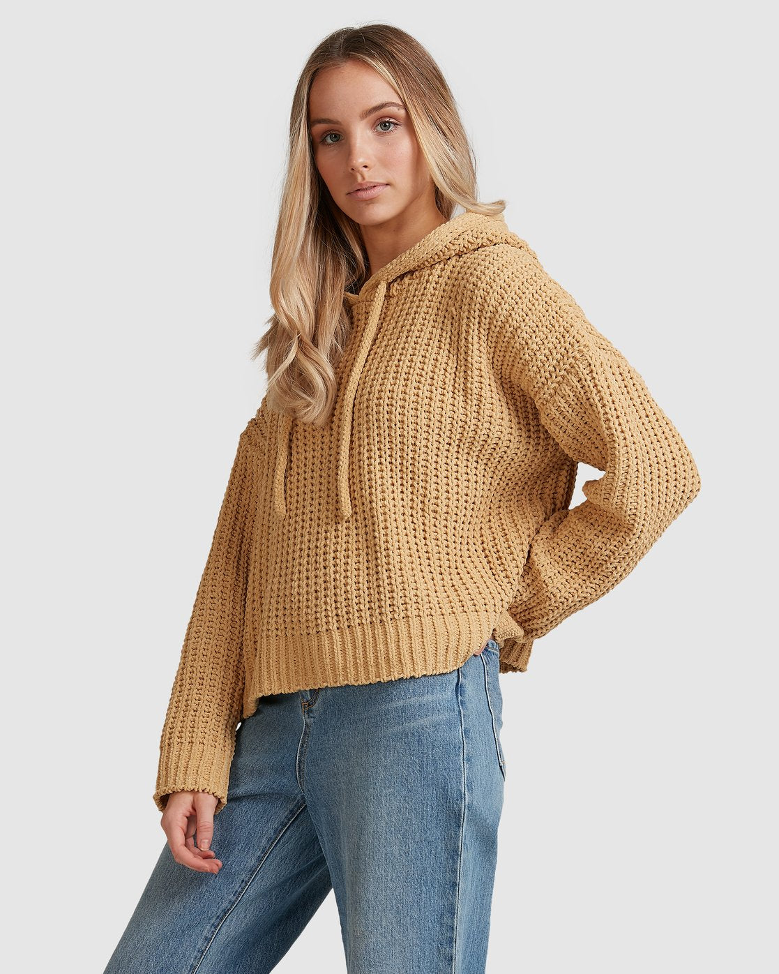 Billabong Nelly Hooded Sweater Curry