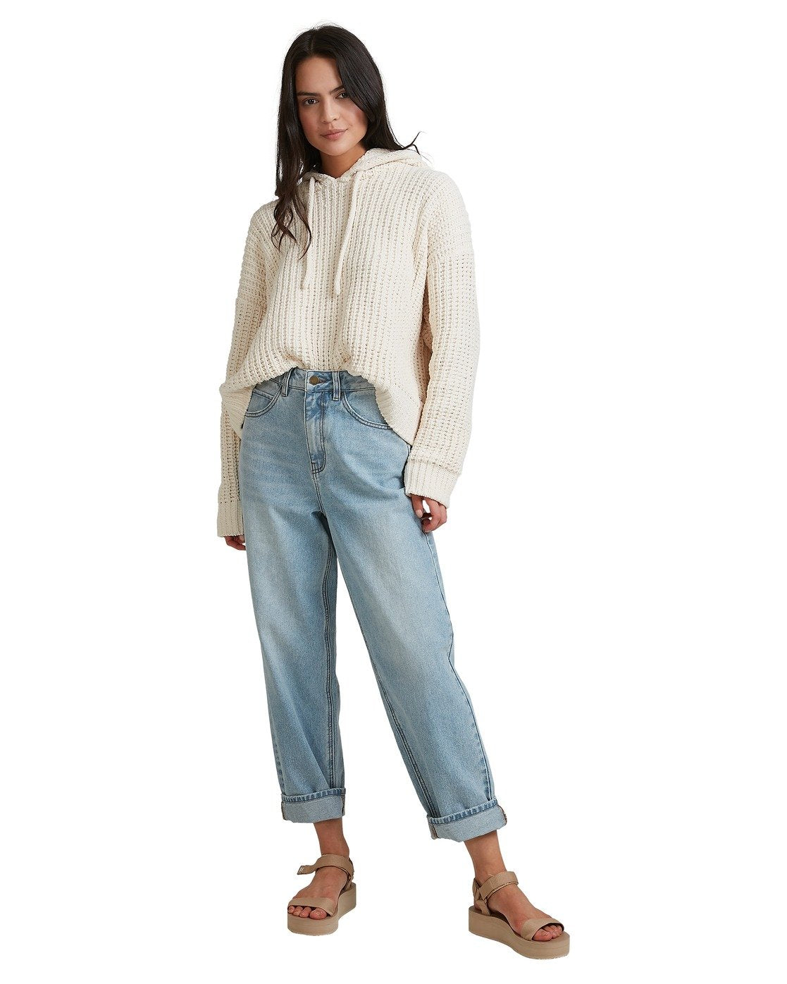 Billabong Nelly Hooded Sweater Sand