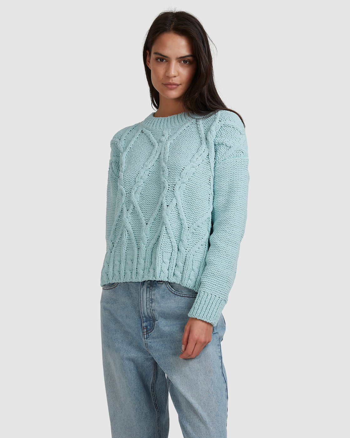 Billabong Only Mine Sweater Pastel blue