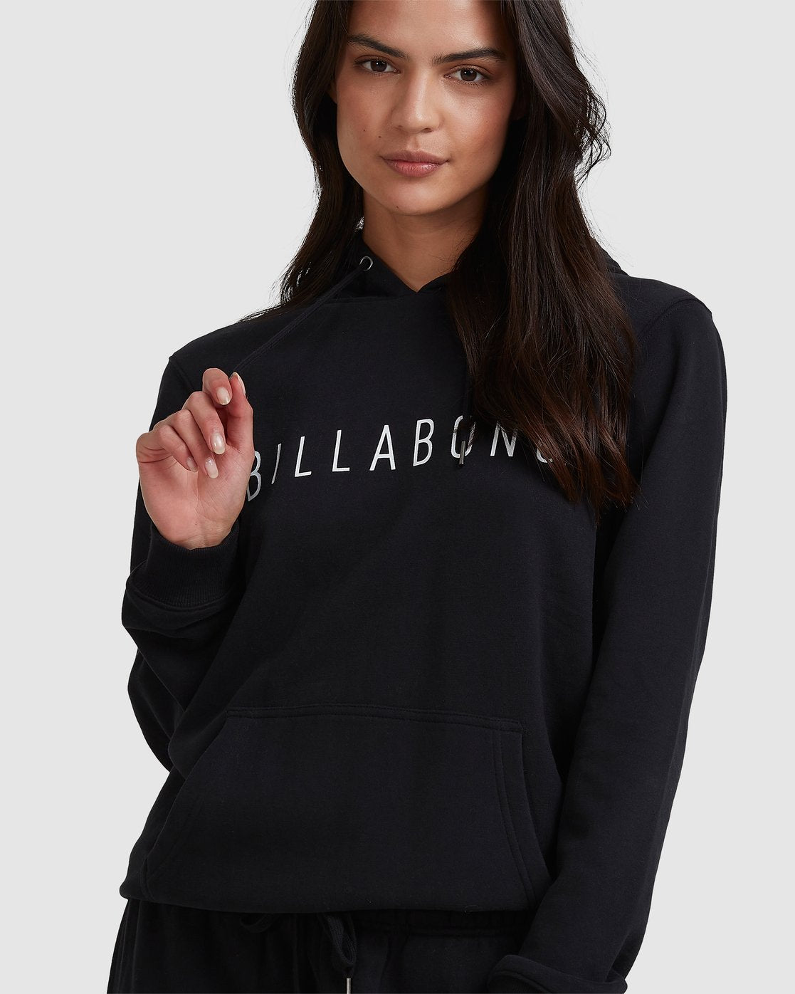 Billabong Rebellion Pop Hoodie Off black