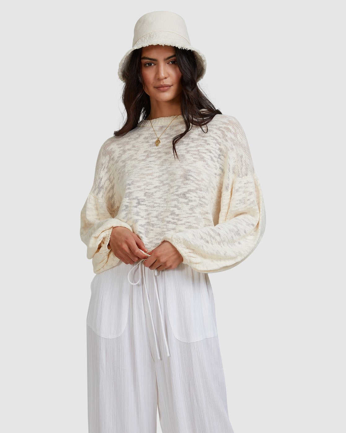 Billabong Sunray Crew White