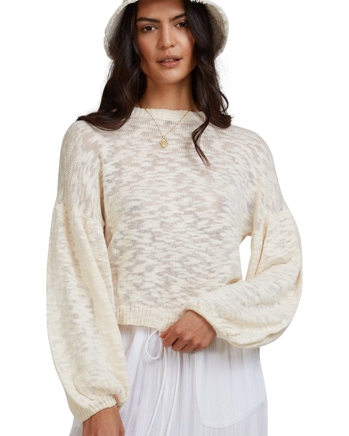 Billabong Sunray Crew White