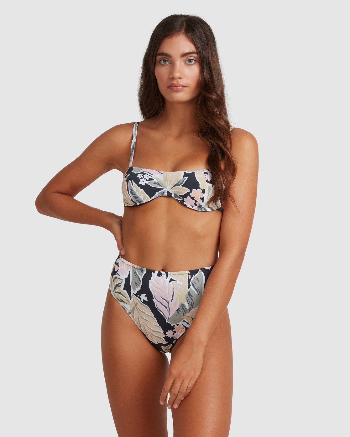 Billabong Sunset Olivia Underwire Bikini Top OFF BLACK