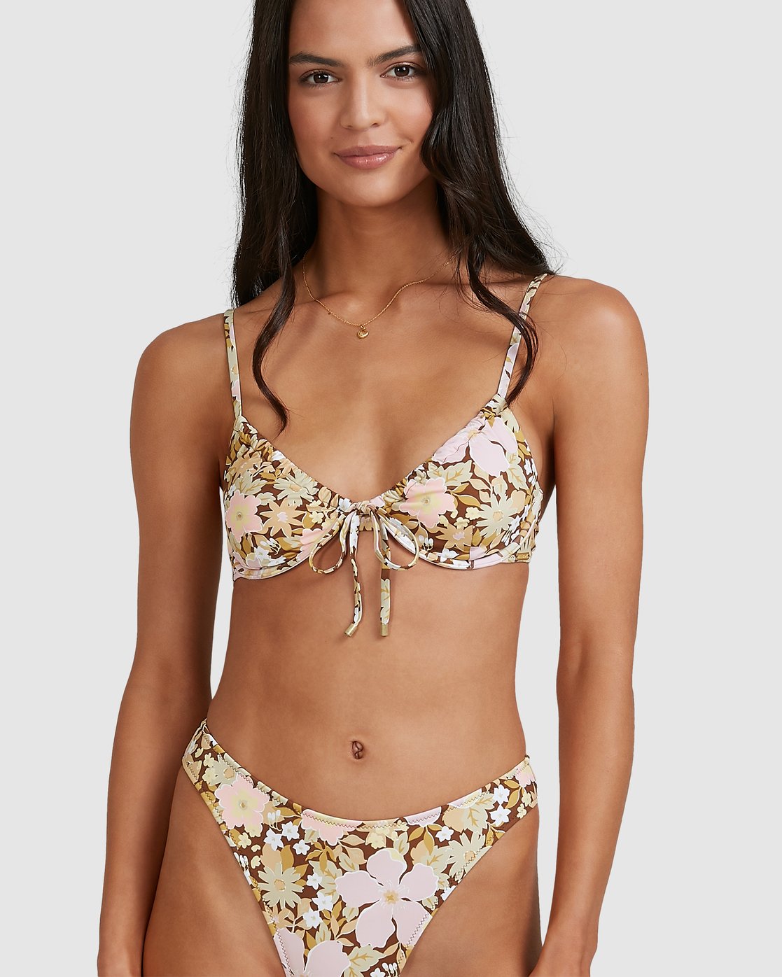 Billabong Sweet Dreams Havana Bikini Bottoms Cocoa