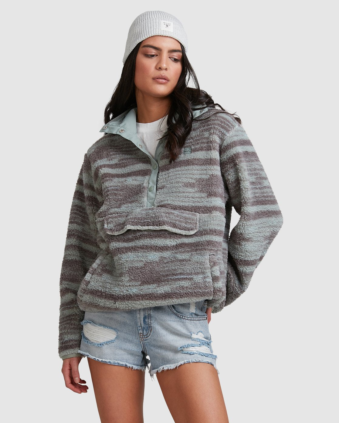 Billabong Switchback Pullover Eucalyptus
