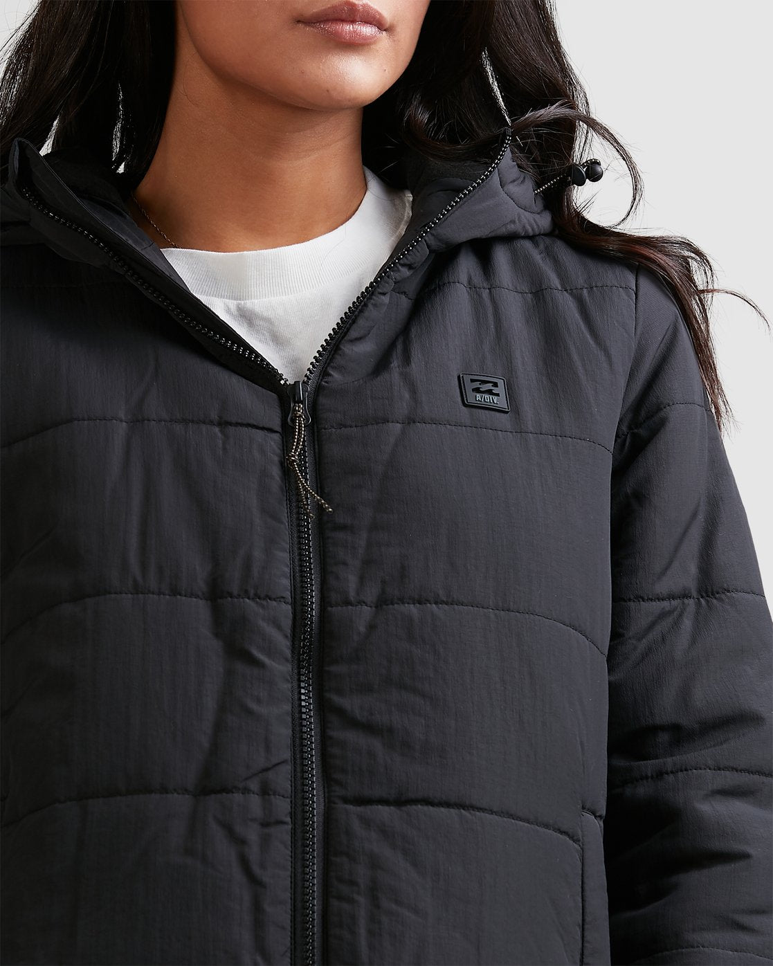 Billabong Transport Puffer Jacket Black