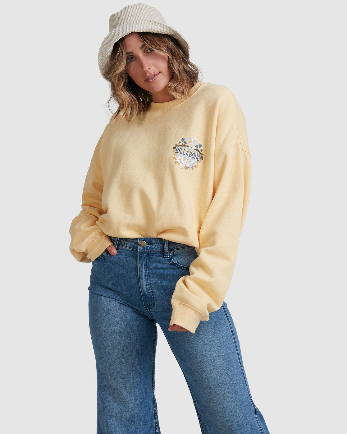 Billabong Tropic Haze Crew Banana