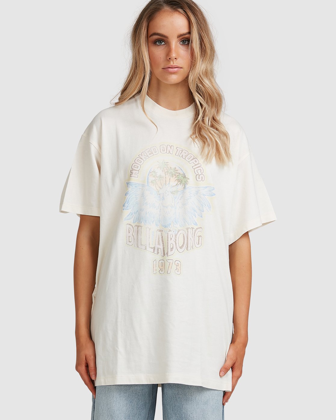 Billabong Tropics Short Sleeve Tee Salt crystal