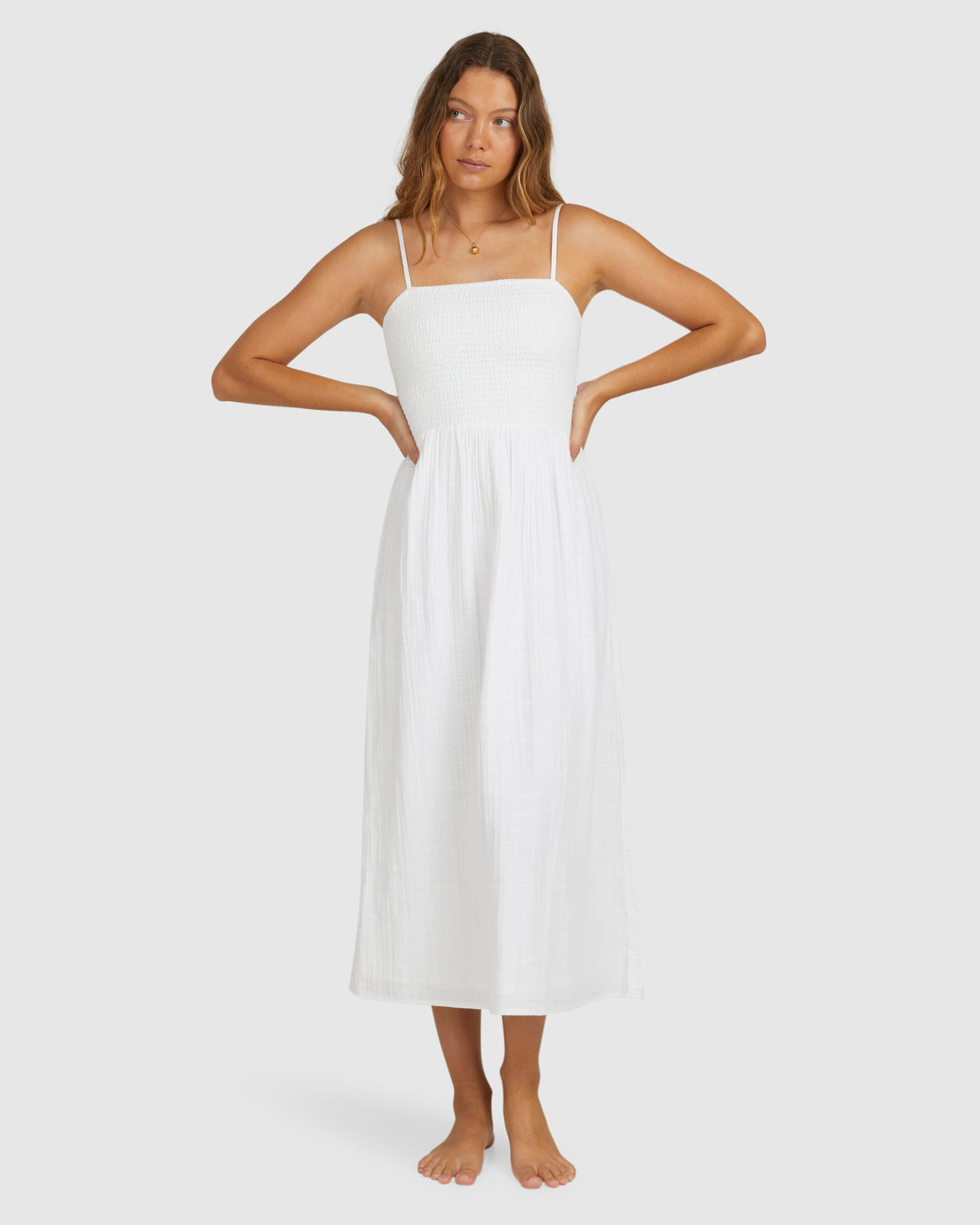 Billabong Vacay Dress WHITE