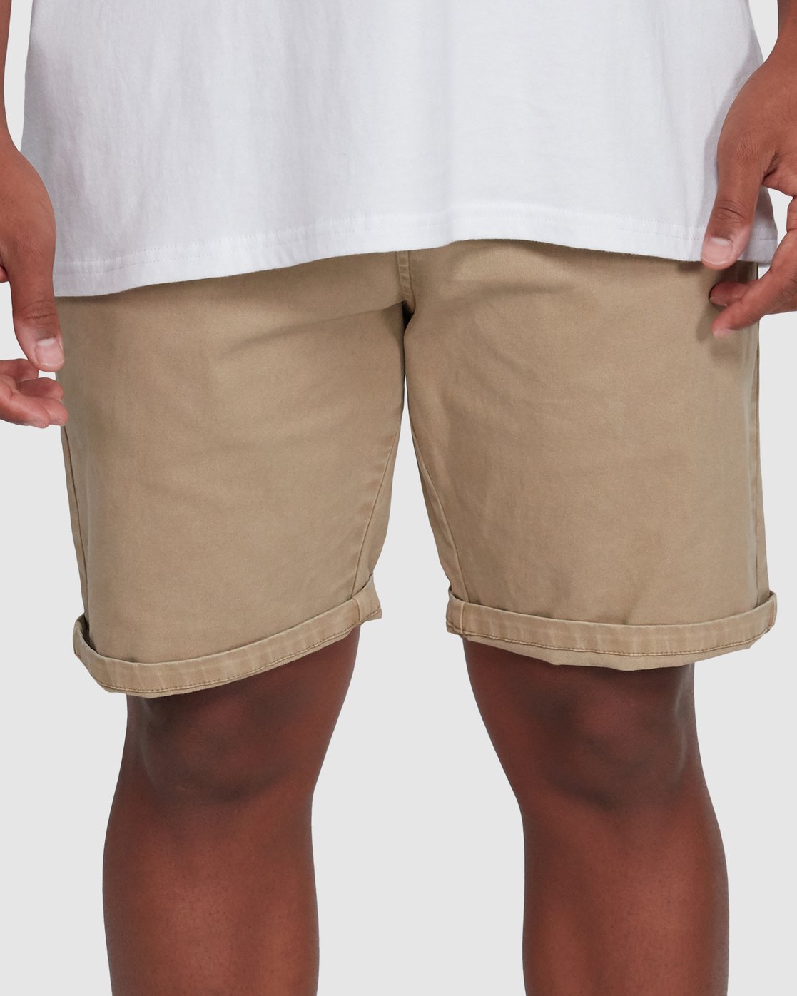 Billabong Wave Wash Twill Shorts Khaki