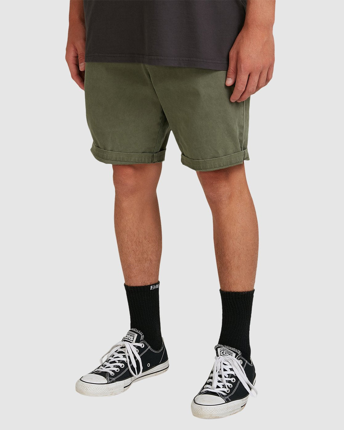 Billabong Wave Wash Twill Shorts LIGHT MILITARY