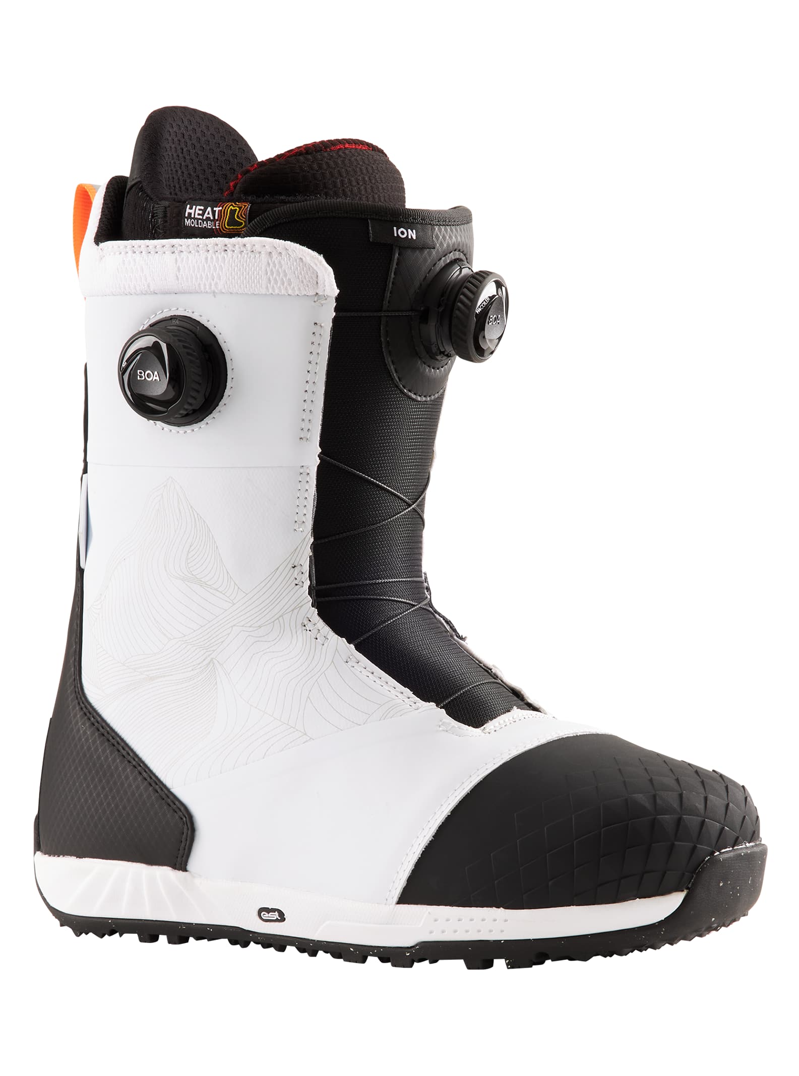 Burton Ion BOA® Snowboard Boot 2022 White / black