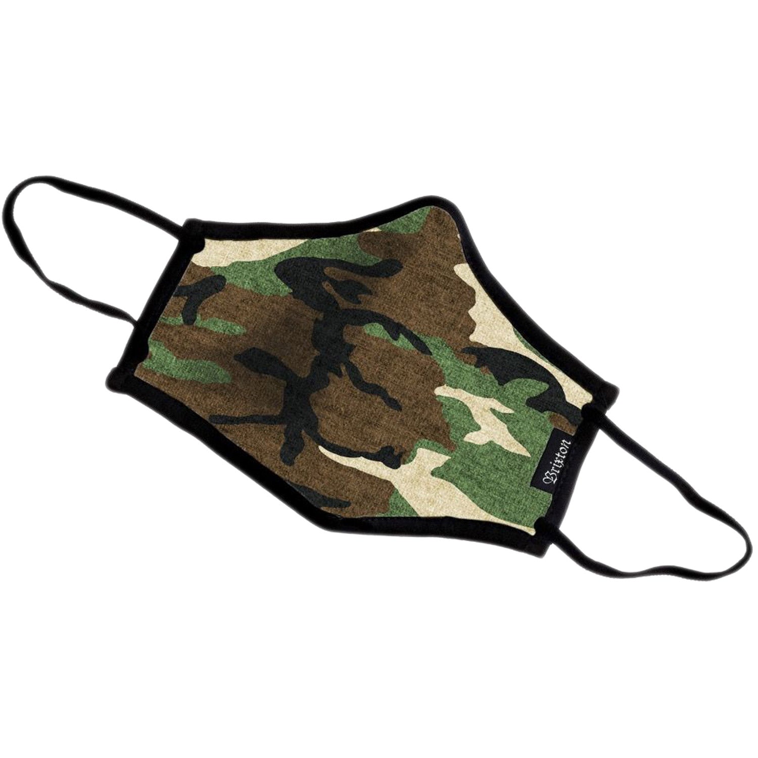 Brixton Antimicrobial 4 Way Stretch Face Mask Camo