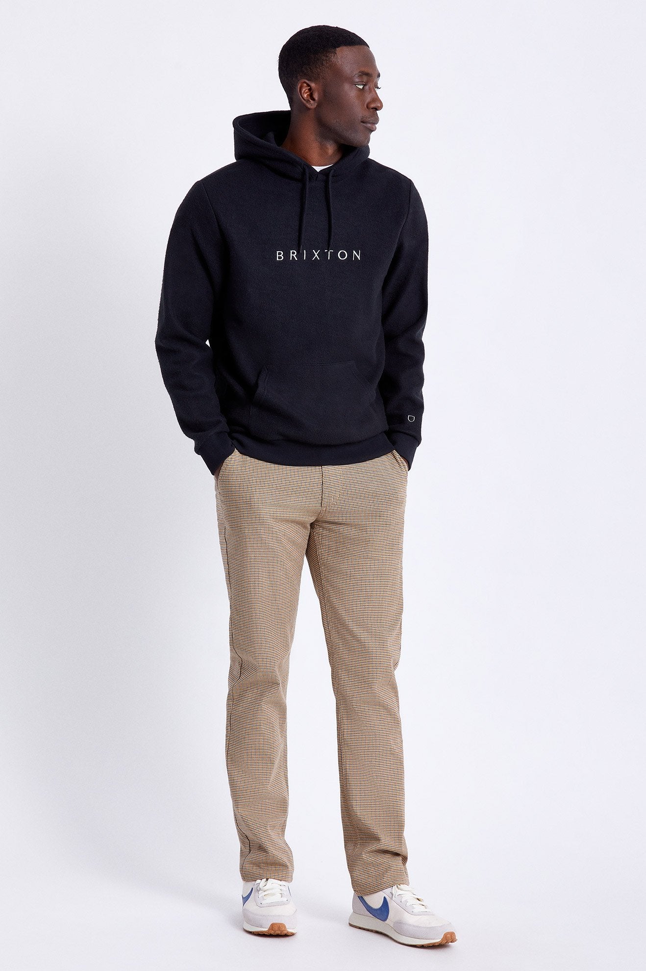 Brixton Alpha Line Hood Black