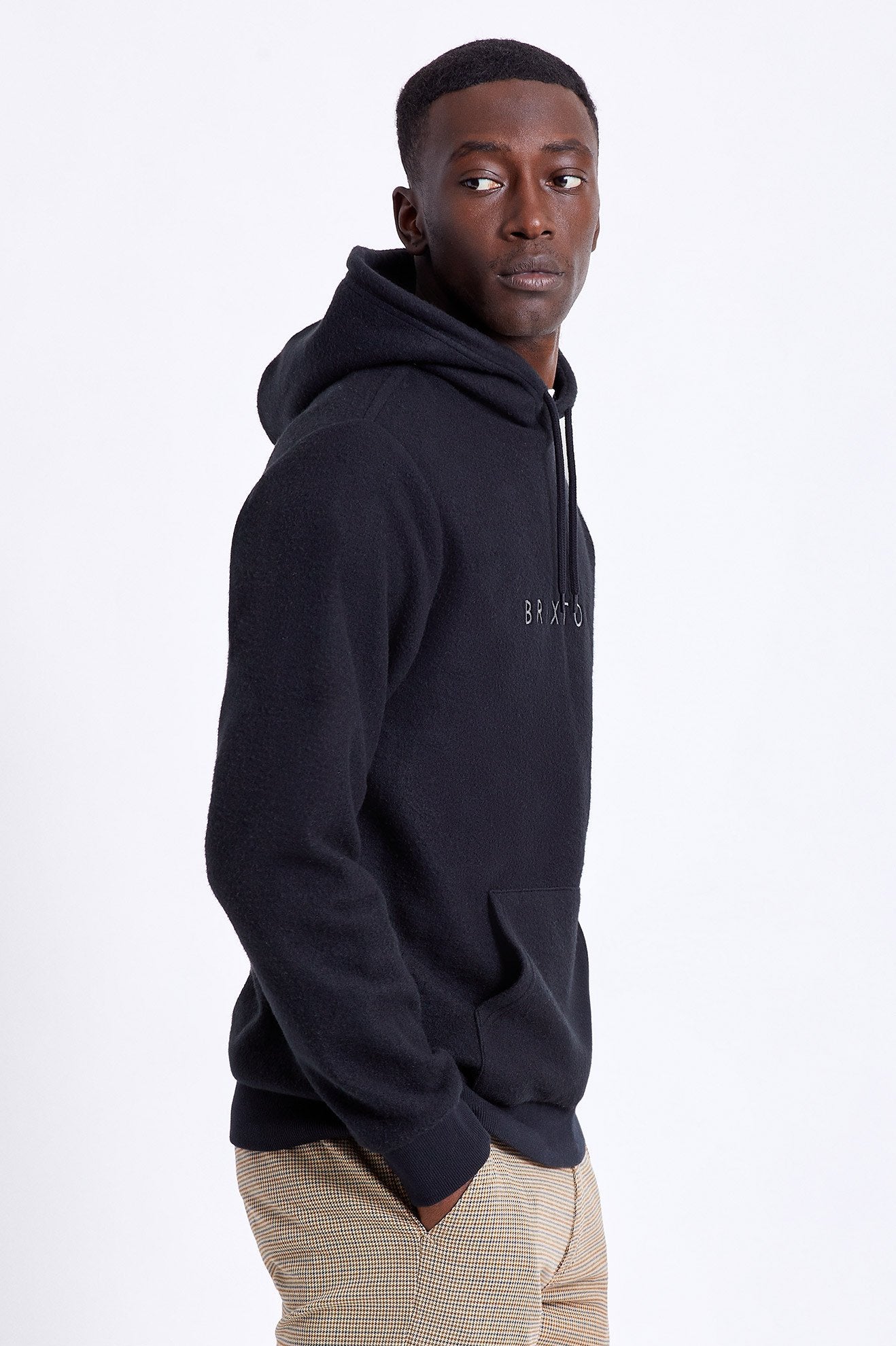 Brixton Alpha Line Hood Black