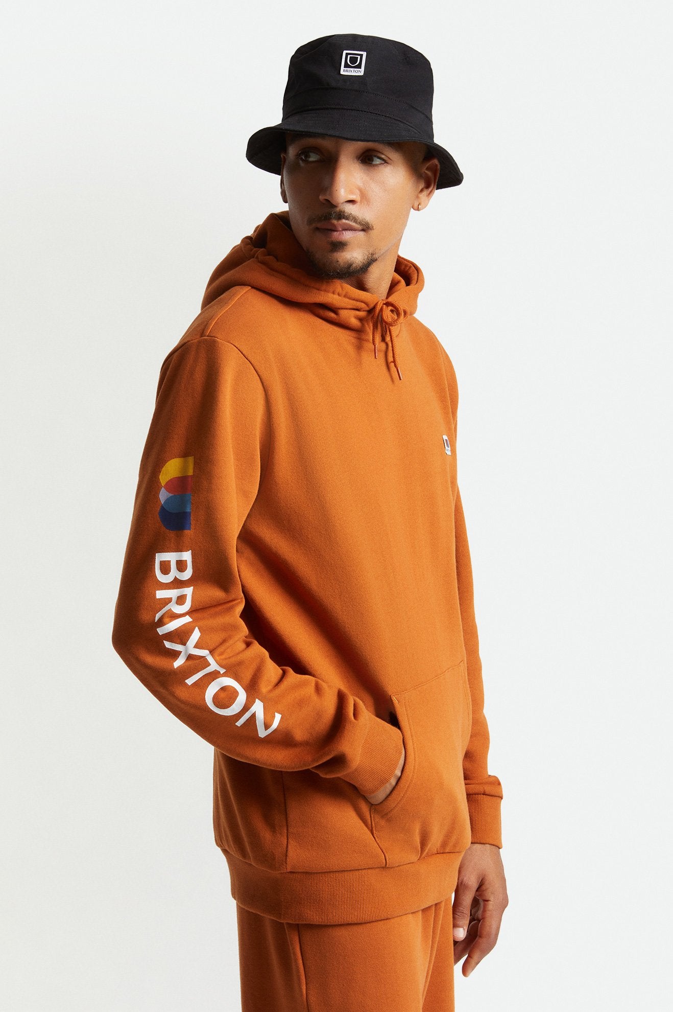 Brixton Alton Hood Caramel