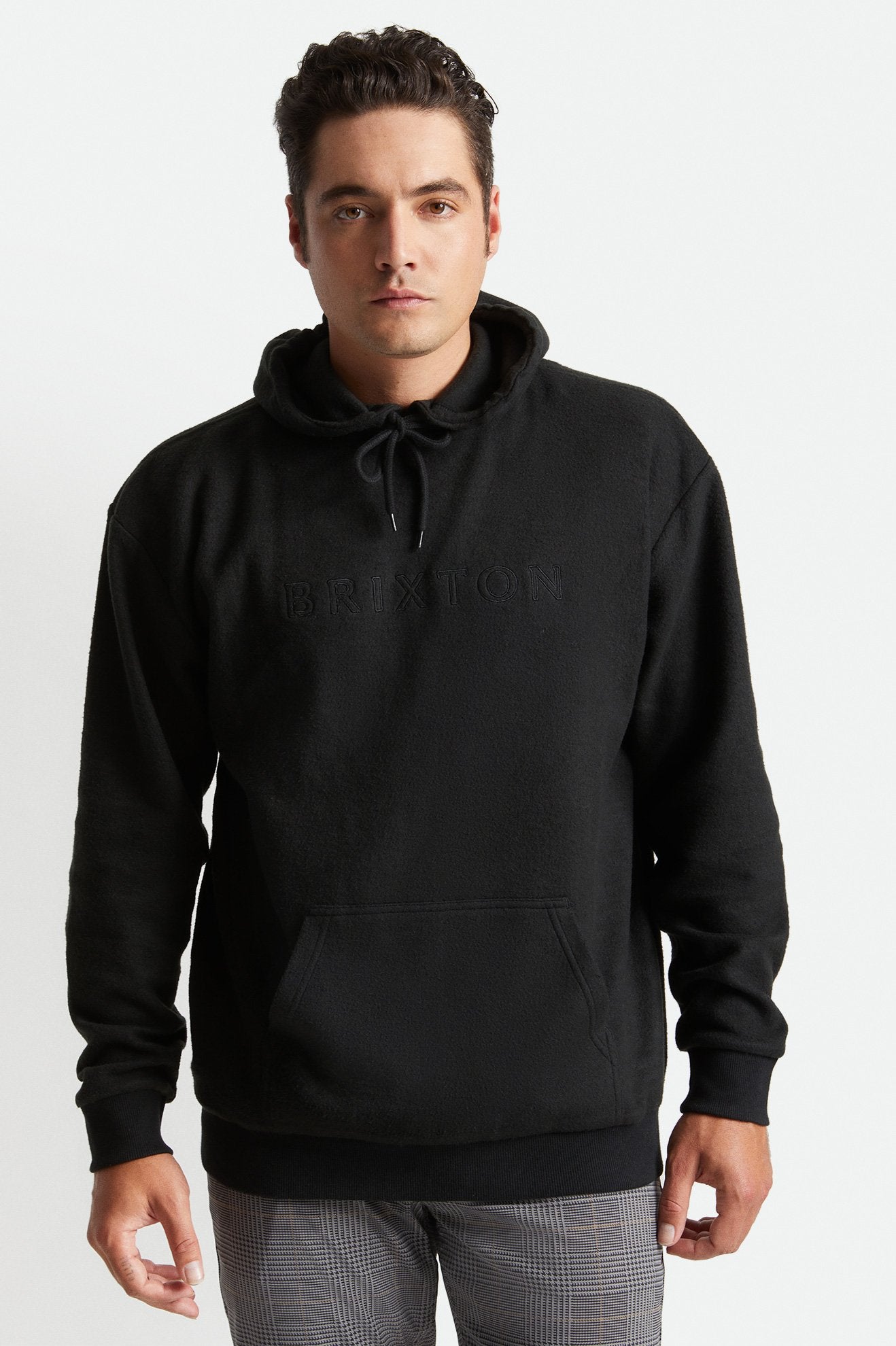 Brixton Way Hood Black
