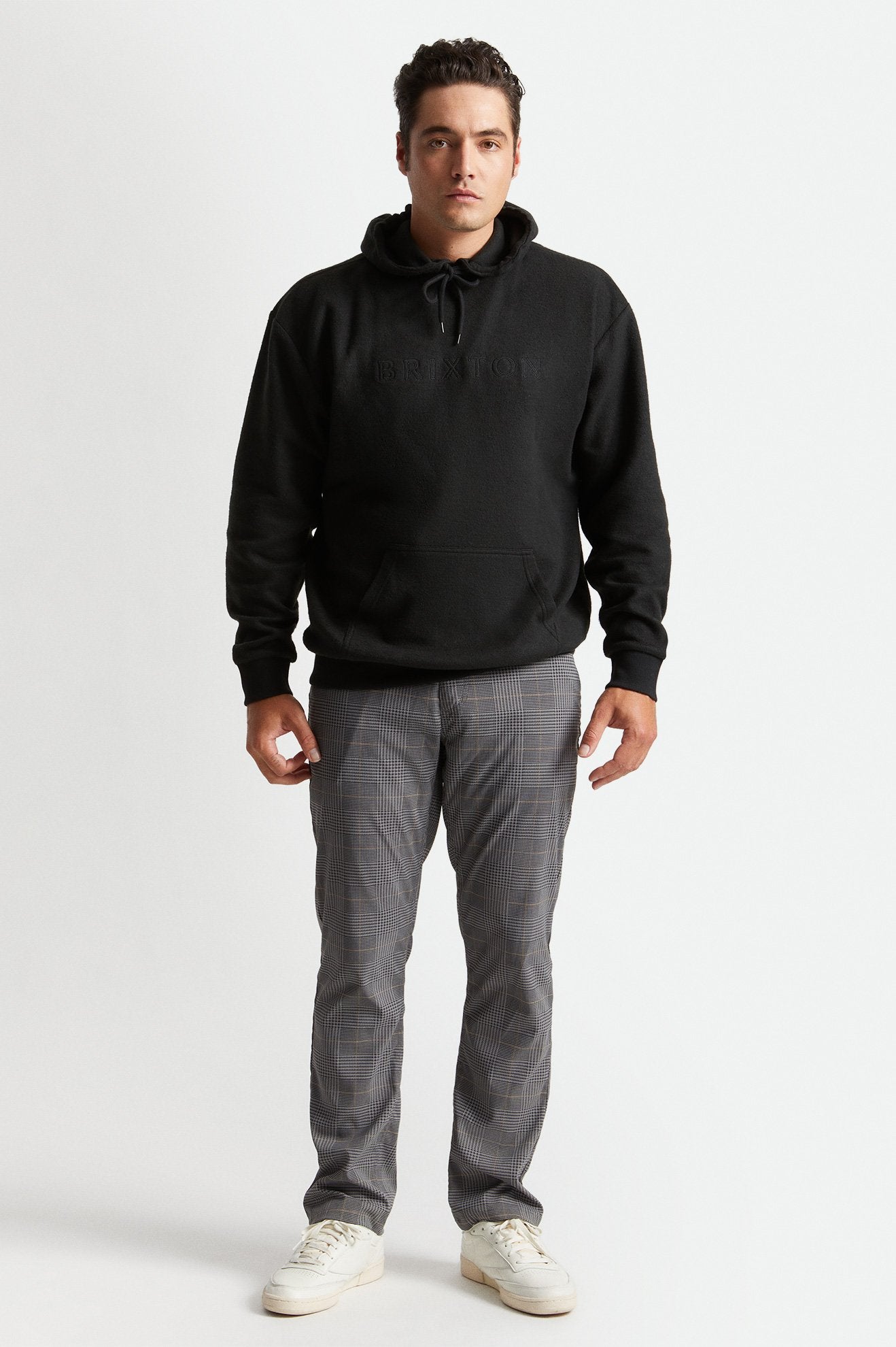 Brixton Way Hood Black