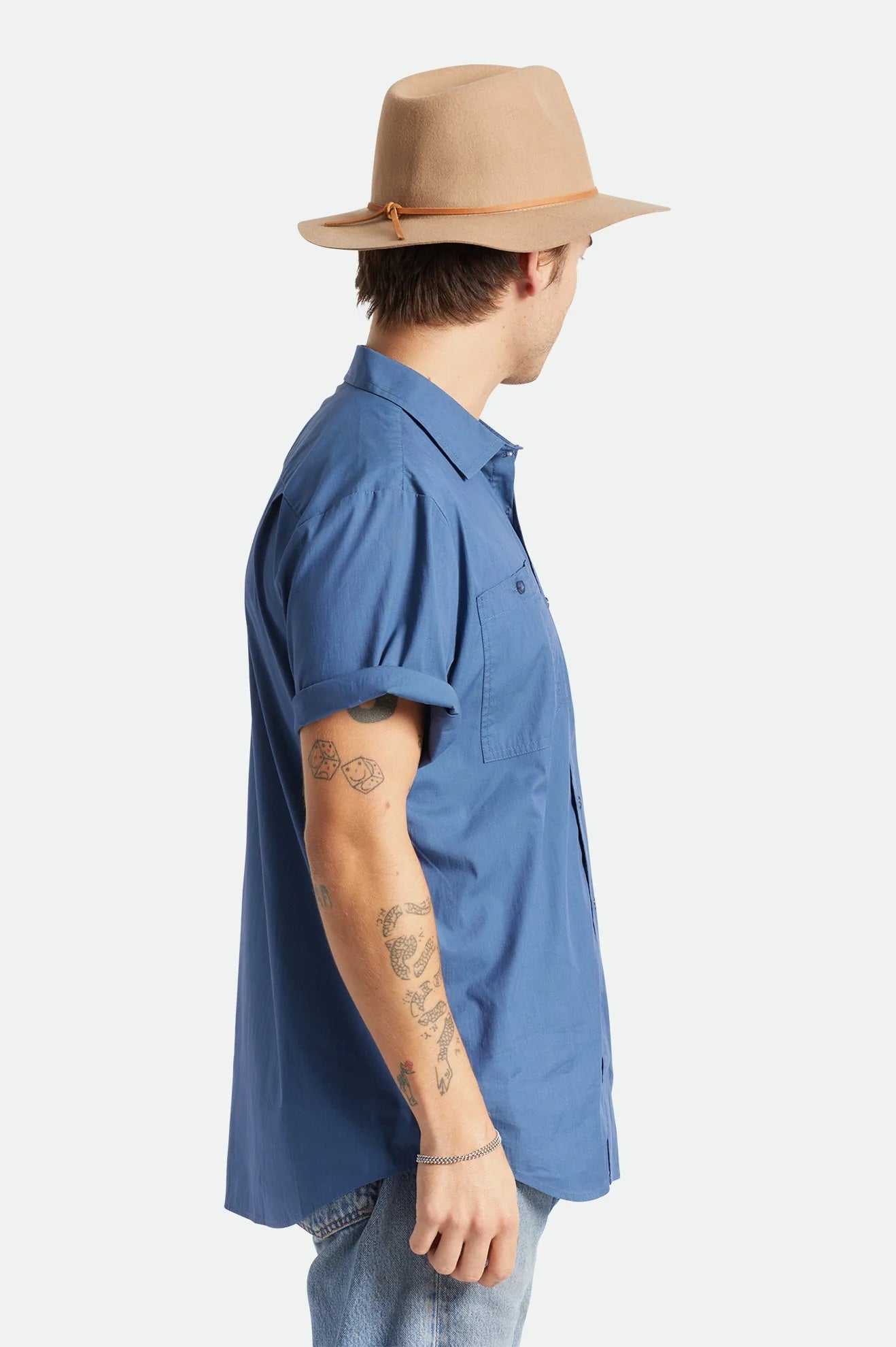 Wesley Packable Fedora